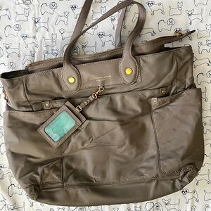 Marc by Marc Jacobs Brown travel tote  diaper multi purpose nylon Bag